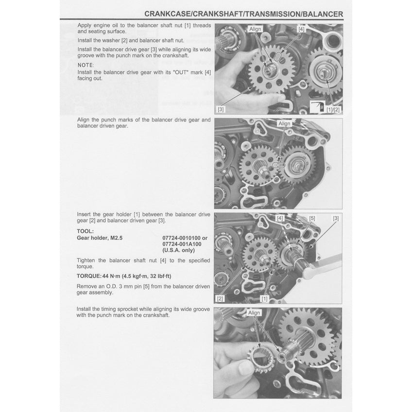 HONDA CBR 250 R (2011-2021) SERVICE WORKSHOP MANUAL + PARTS CATALOGUE + OWNER'S MANUAL / CBR250R - Image 6