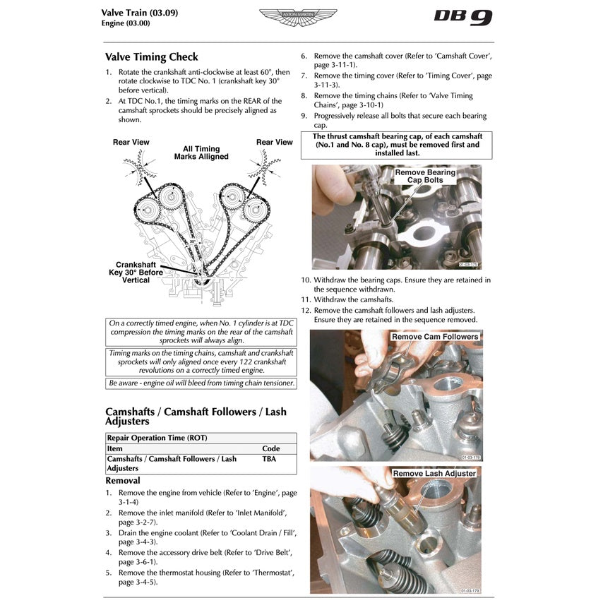 ASTON MARTIN DB9 (2005-2016) SERVICE WORKSHOP MANUAL - Image 4
