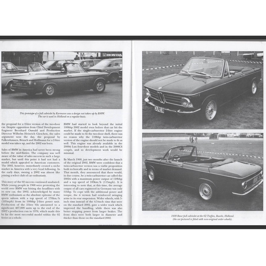 BMW '02 RESTORATION GUIDE, Mike Macartney, Brooklands 1998 - Image 5