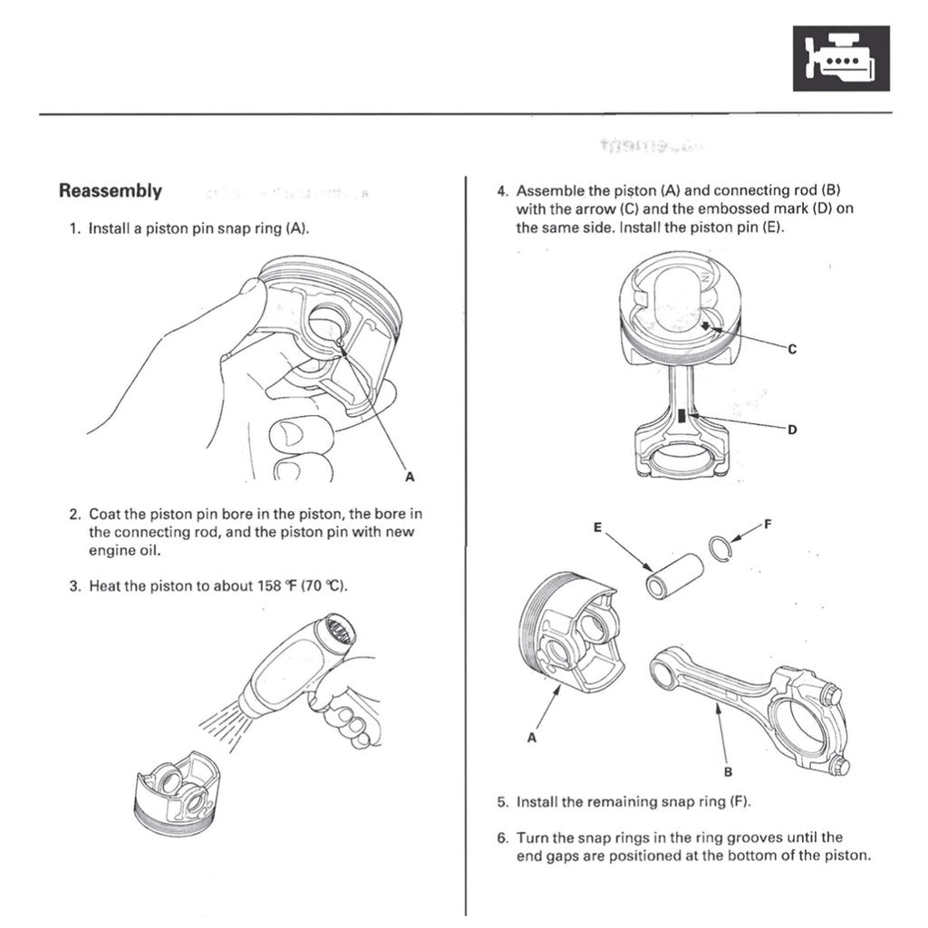 CRV HONDA CR-V RE (2006-2012) SERVICE WORKSHOP MANUAL - Image 6
