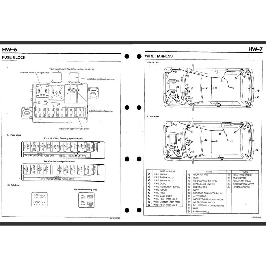 PERODUA KANCIL MKI (1990-2001) SERVICE WORKSHOP MANUAL - Image 5