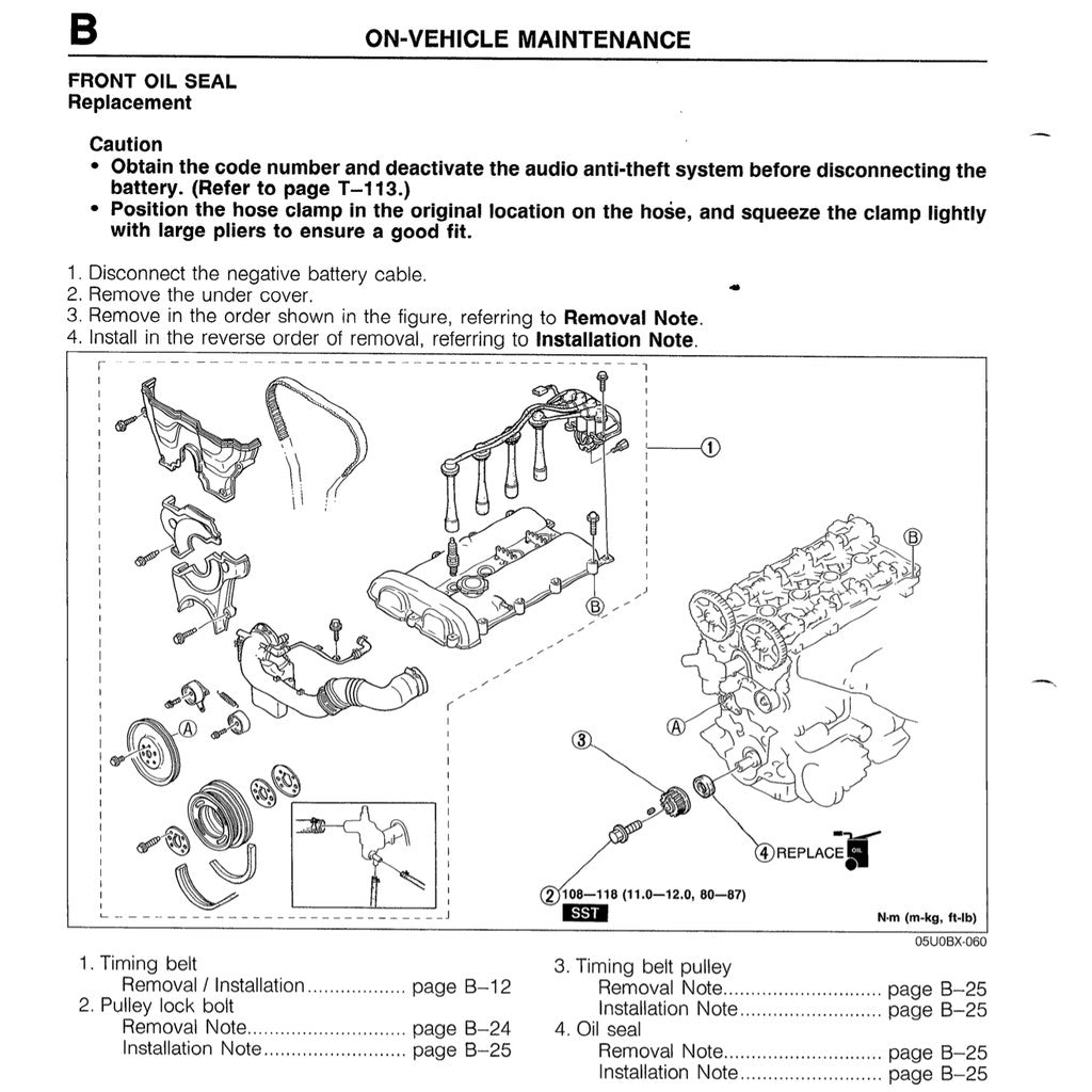 MAZDA MX-5 MIATA NA SERIES (1990) SERVICE WORKSHOP MANUAL - Image 8