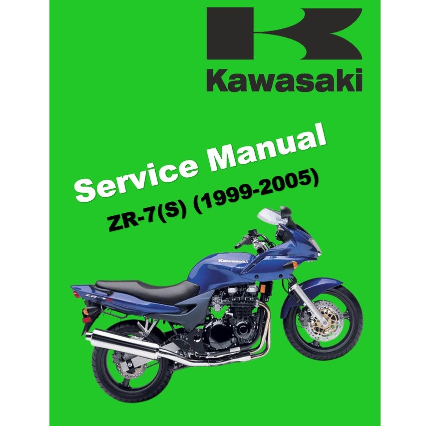 KAWASAKI ZR-7S (1999-2005) SERVICE WORKSHOP MANUAL+ PARTS CATALOGUE+ OWNER'S MANUAL - Image 2
