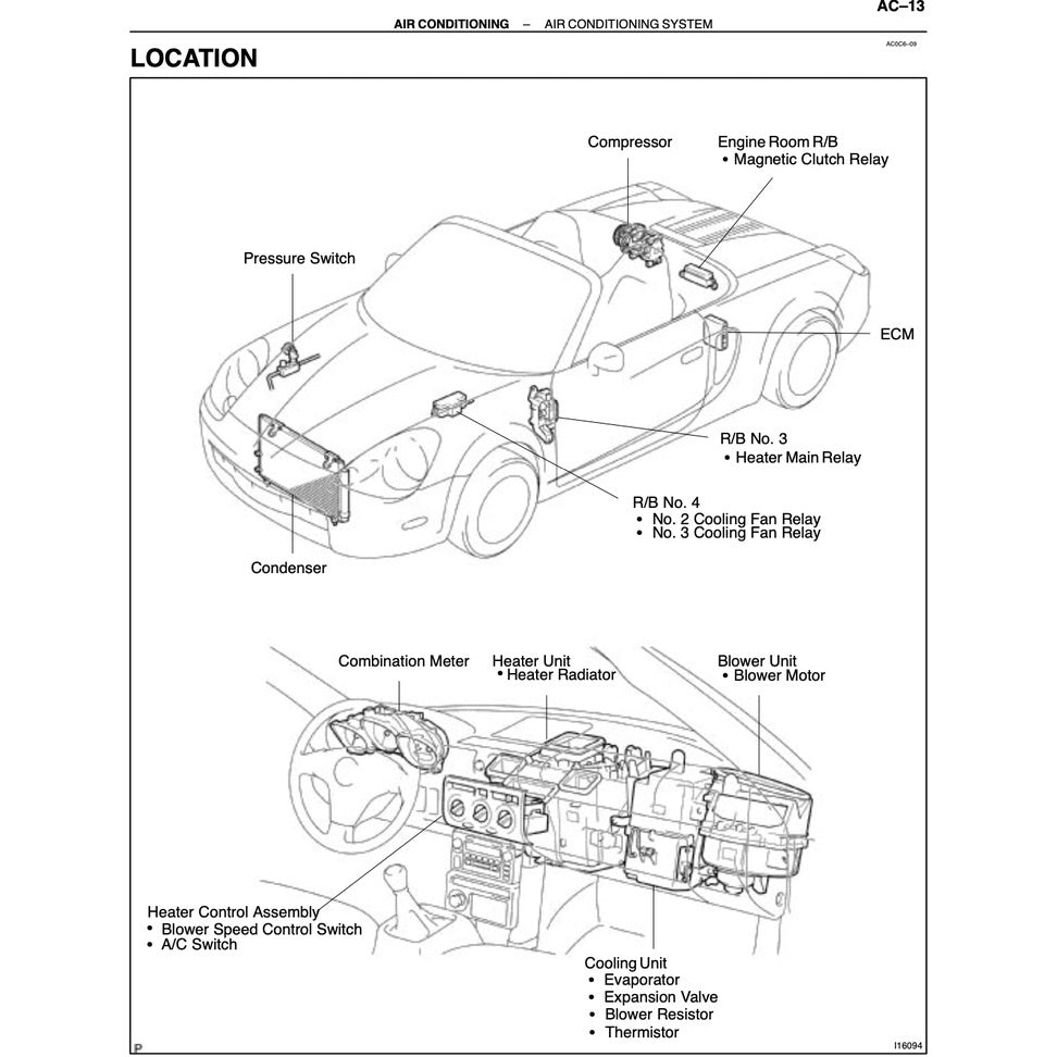 TOYOTA MR-2 SW30 - SPYDER (2000-2007) SERVICE WORKSHOP MANUAL - Image 6