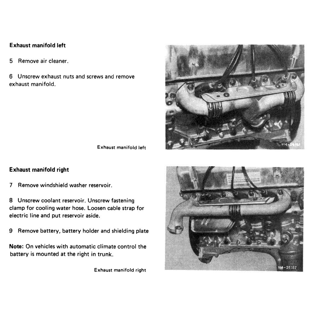 MERCEDES-BENZ R/C107 (1971-1989) SERVICE WORKSHOP MANUAL - Image 6