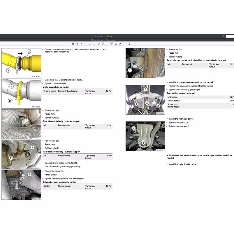 BMW 5 SERIES G30 530e (2017-2022) SERVICE WORKSHOP MANUAL - Image 8