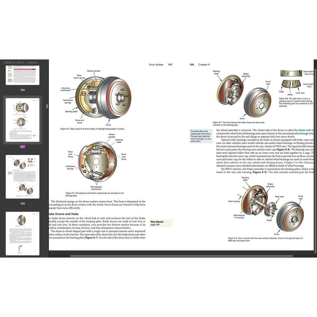 TODAY'S TECHNICIAN: AUTOMOTIVE BRAKE SYSTEMS - TRAINING & WORKSHOP MANUALS - Image 6