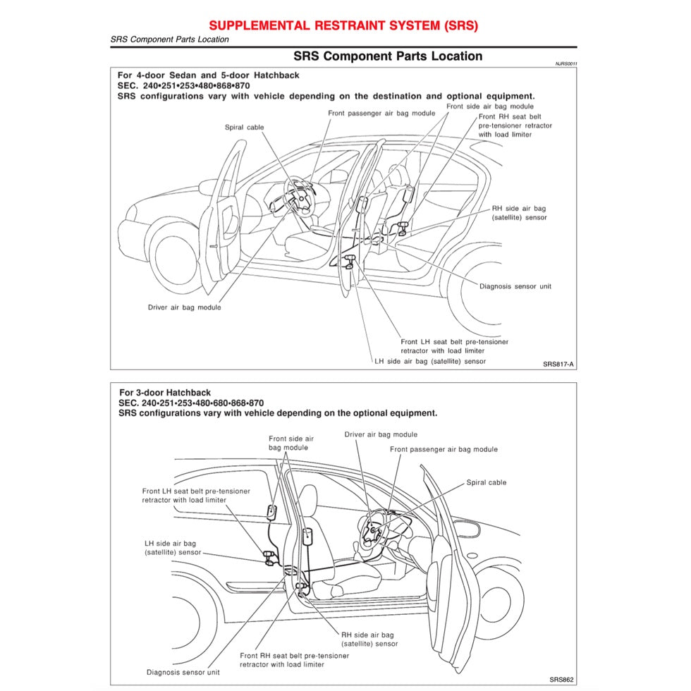 NISSAN SENTRA / SYLPHY N16 (2005-2012) SERVICE WORKSHOP MANUAL - Image 10