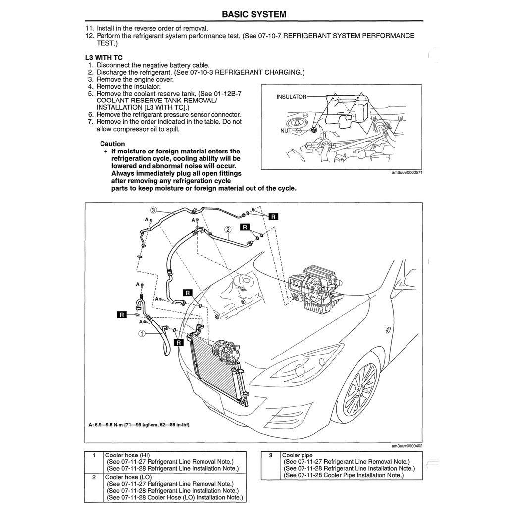 MAZDA 3 BL (2009-2013) SERVICE WORKSHOP MANUAL - Image 10