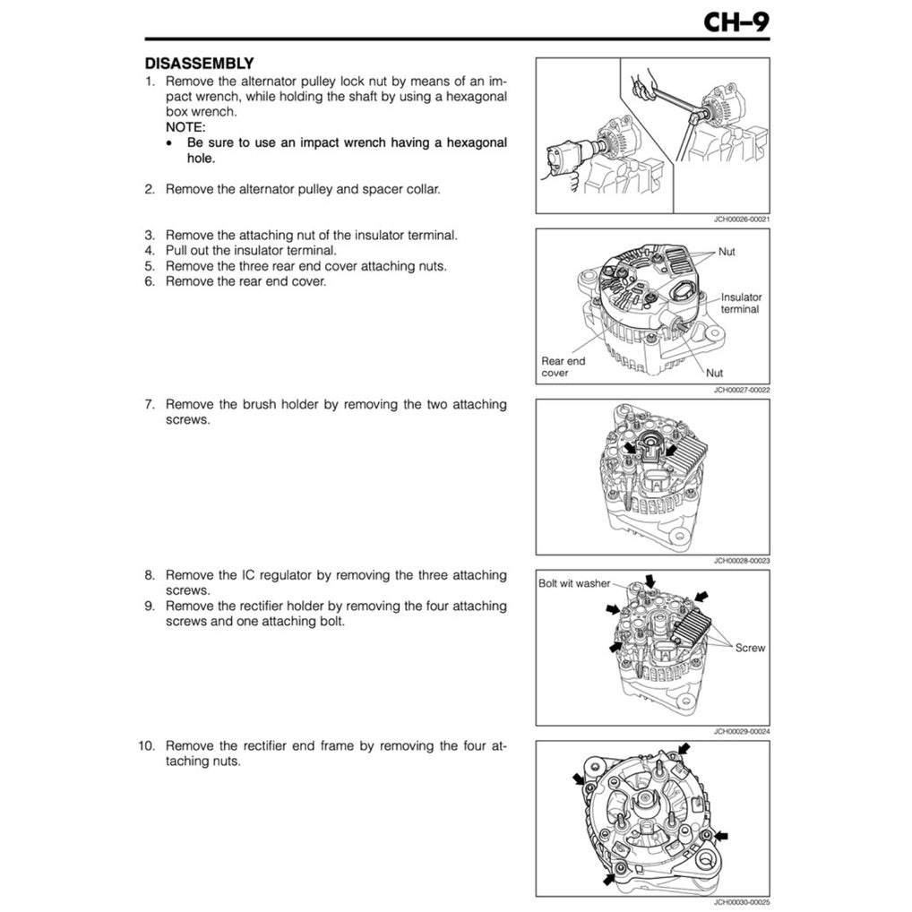 DAIHATSU TERIOS J200/F700 (2006-2018) SERVICE WORKSHOP MANUAL - Image 7