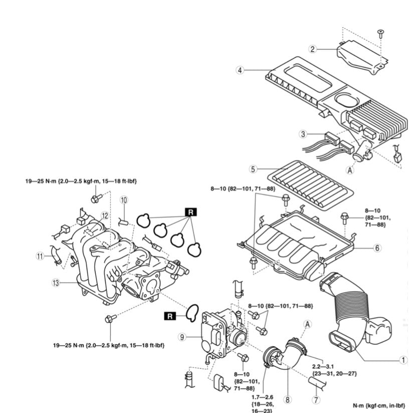 MAZDA 2 DE/DH (2007-2014) SERVICE WORKSHOP MANUAL - Image 5