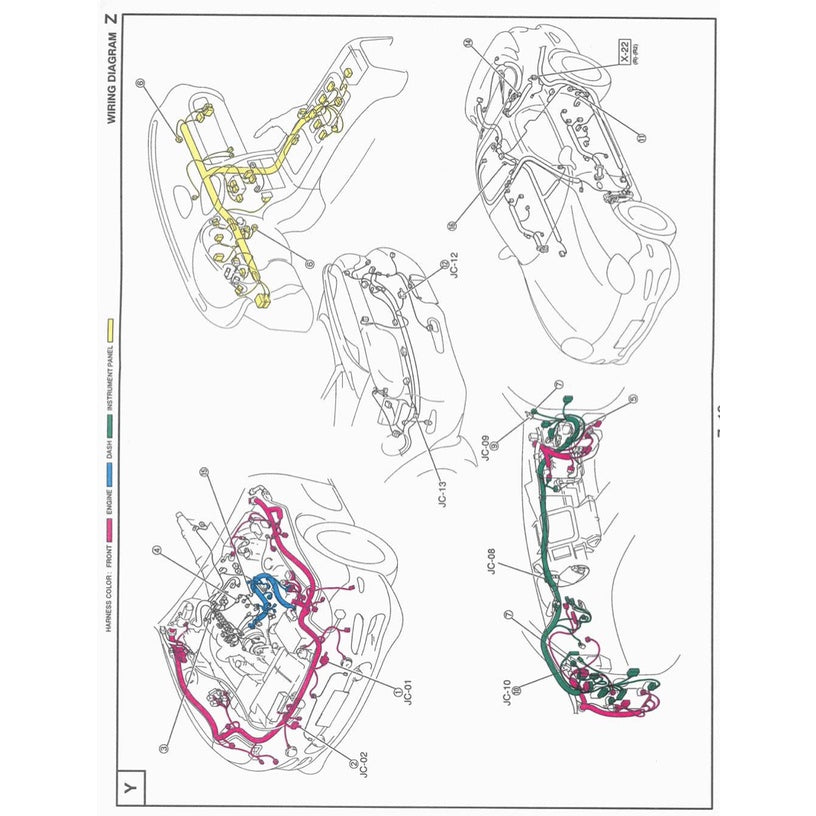 MAZDA RX-7 FD (1993-1997) SERVICE WORKSHOP MANUAL + WIRING DIAGRAM + ELECTRICAL TROUBLESHOOTING MANUAL - Image 7