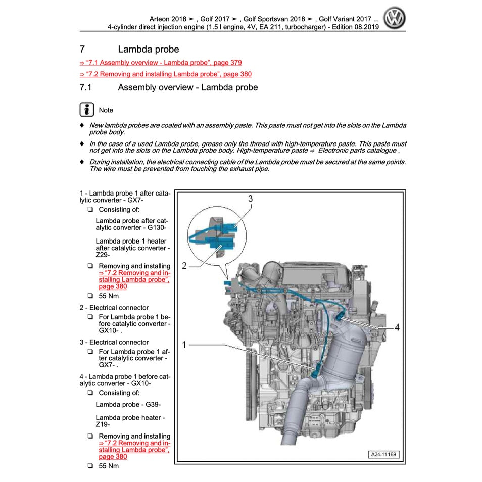 VW PASSAT B8 (2015-2022) SERVICE WORKSHOP MANUAL - Image 3
