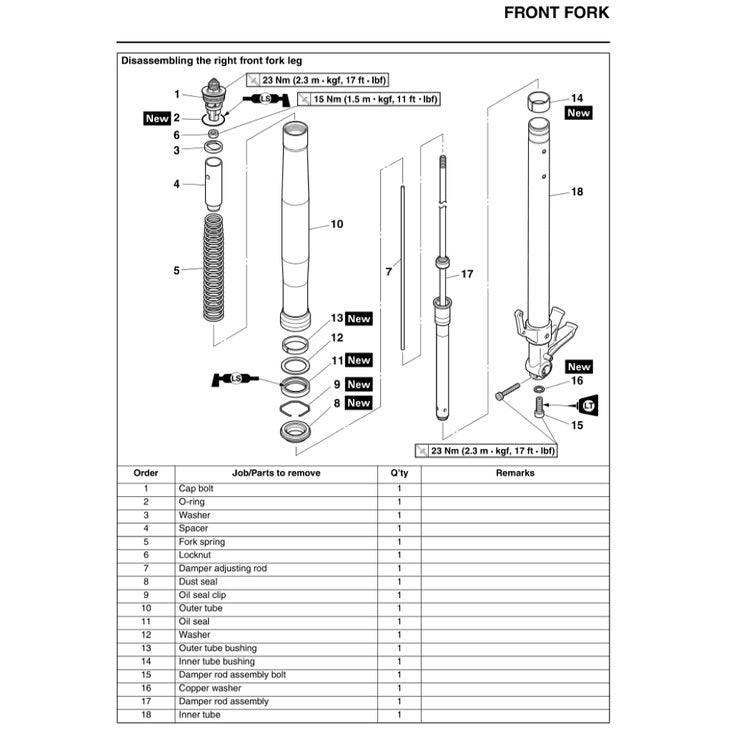 YAMAHA TRACER MT-09 MT09 (2015-2016) SERVICE WORKSHOP MANUAL+ PARTS CATALOGUE + OWNER'S MANUAL - Image 7