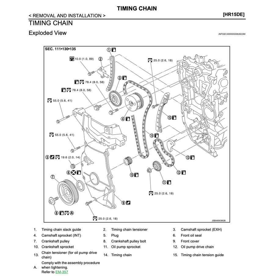 NISSAN ALMERA N17 (2011-2018) SERVICE WORKSHOP MANUAL - Image 8