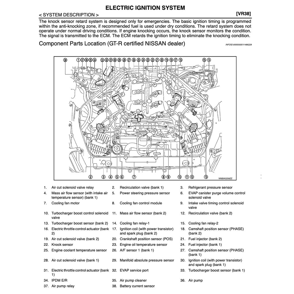NISSAN GT-R R35 (2015-2017) SERVICE WORKSHOP MANUAL - Image 6