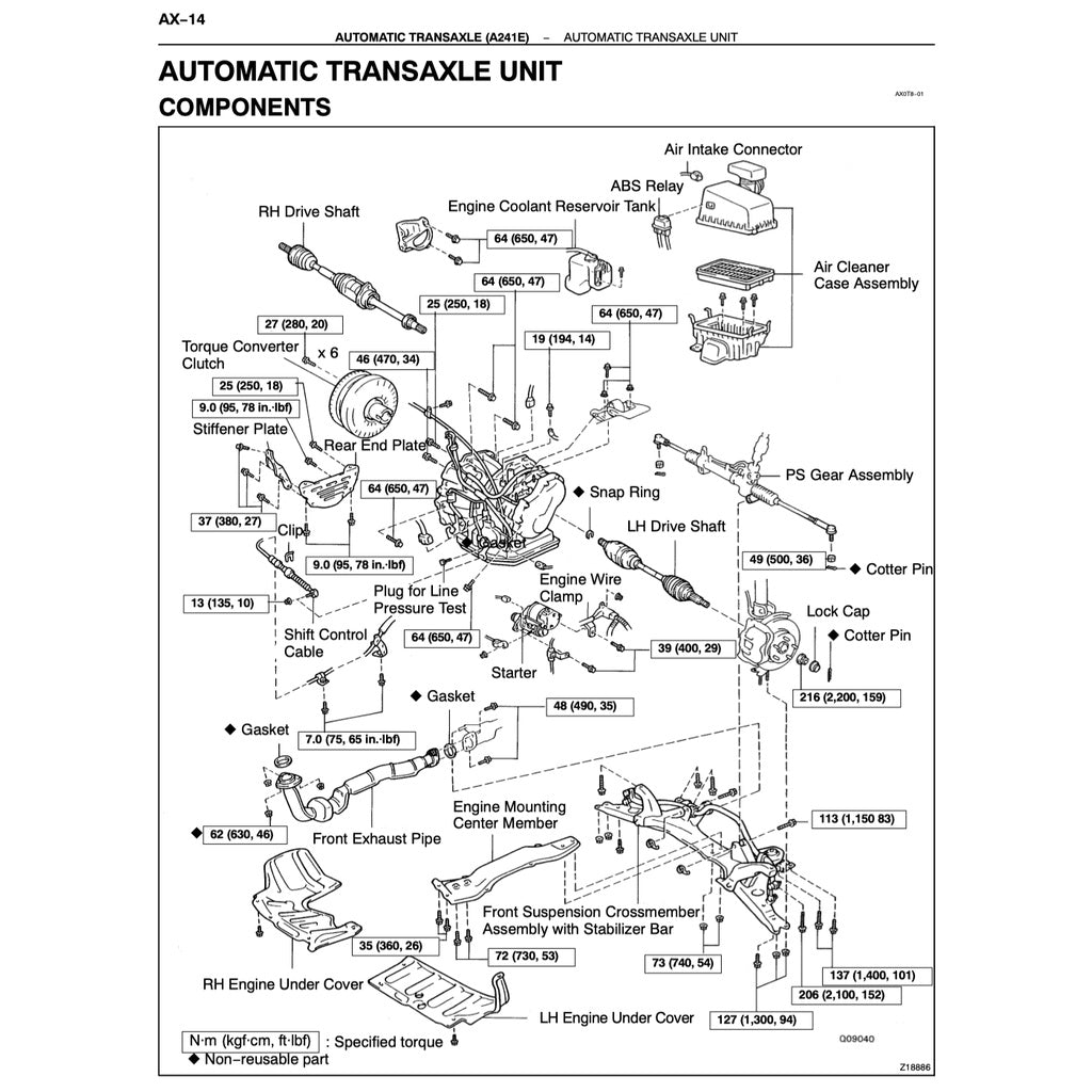 TOYOTA RAV4 XA10 (1996-2000) SERVICE WORKSHOP MANUAL - Image 5