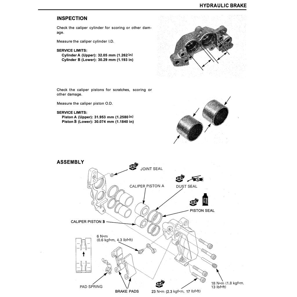 HONDA CBR954RR FIREBLADE (2002-2003) SERVICE REPAIR MANUAL + PARTS CATALOGUE + OWNER'S MANUAL - Image 5