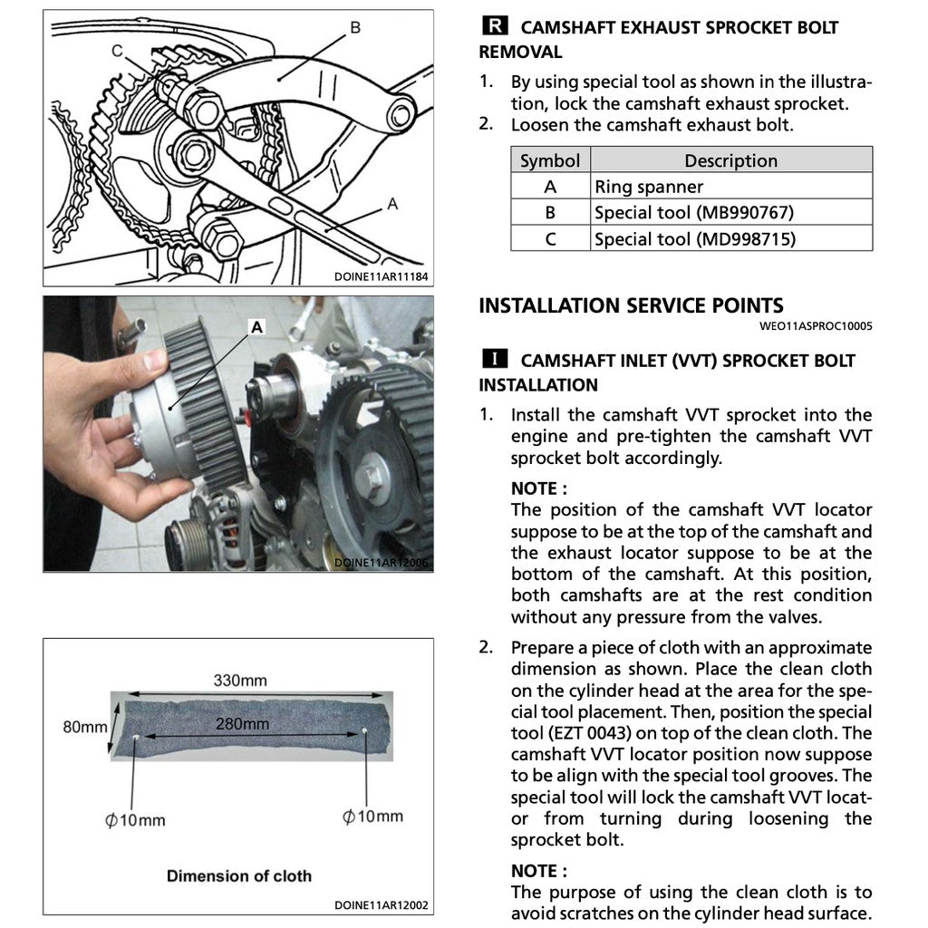 PROTON CAMPRO S4P-CFE (TURBO) ENGINE WORKSHOP MANUAL + WIRING & HARNESS DIAGRAMS - Image 7
