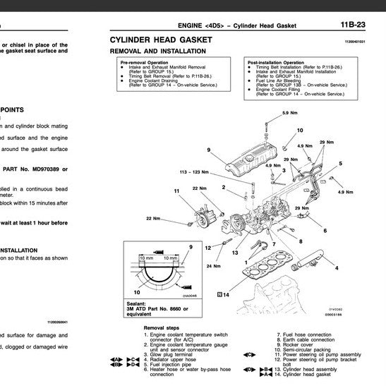 MITSUBISHI PAJERO III V60 (1999-2006) SERVICE WORKSHOP MANUAL - Image 6