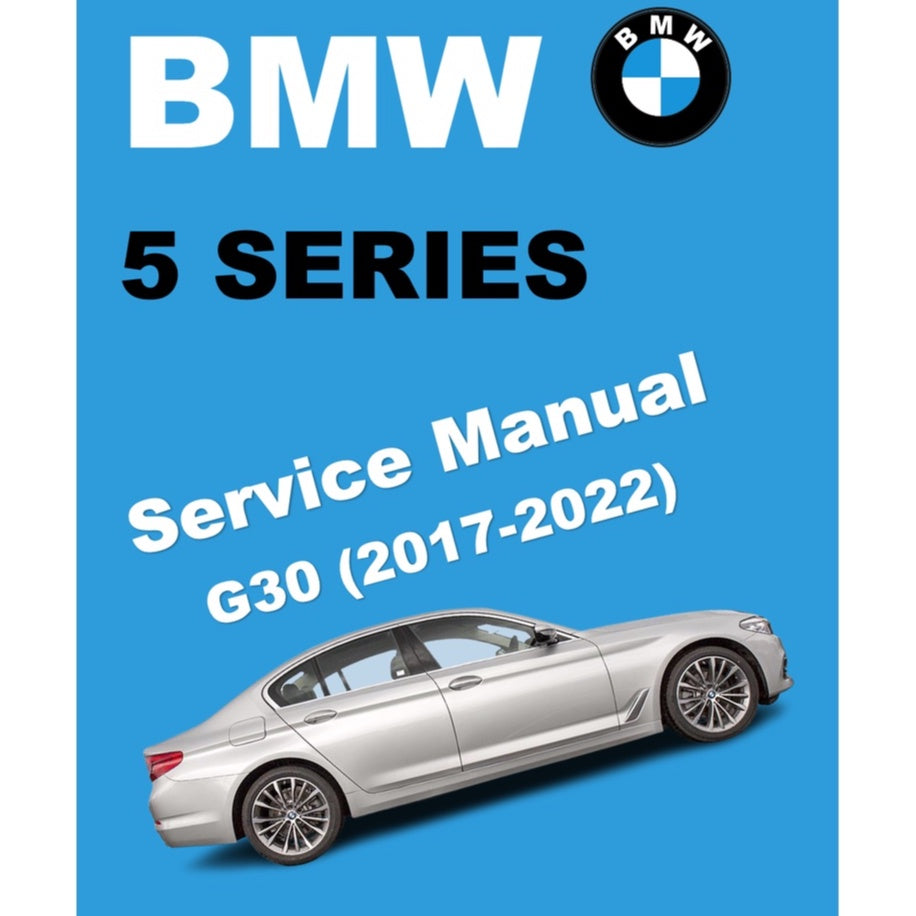 BMW 5 SERIES G30 530e (2017-2022) SERVICE WORKSHOP MANUAL - Image 2