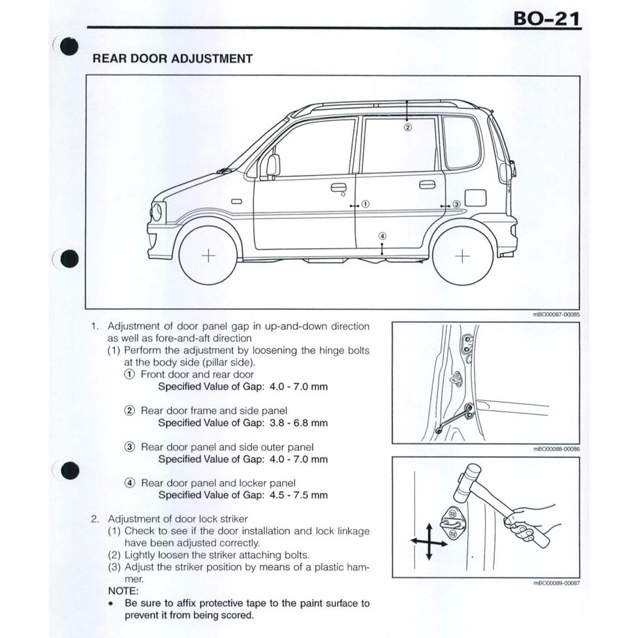 PERODUA KENARI L901 (2000-2009) SERVICE WORKSHOP MANUAL - Image 4