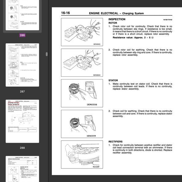 MITSUBISHI PAJERO III V60 (1999-2006) SERVICE WORKSHOP MANUAL - Image 5