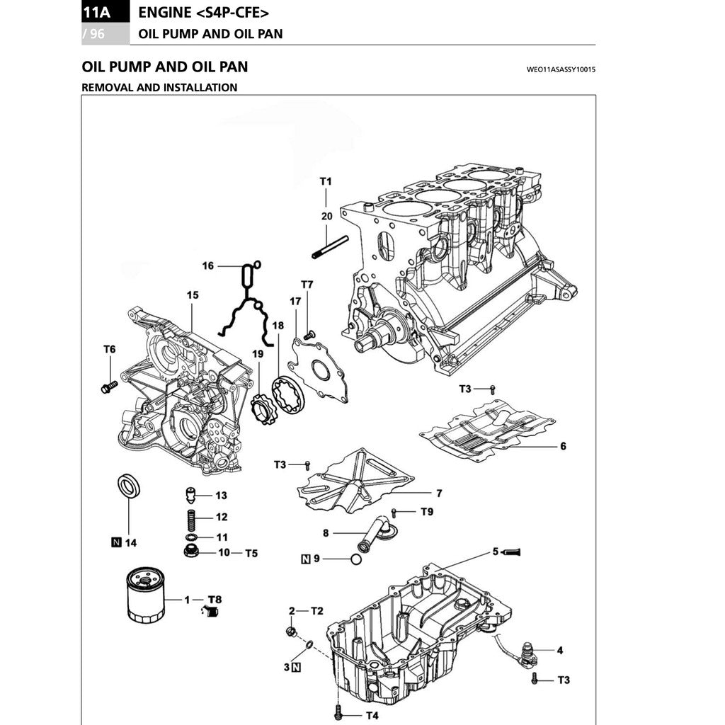 PROTON CAMPRO S4P-CFE (TURBO) ENGINE WORKSHOP MANUAL + WIRING & HARNESS DIAGRAMS - Image 5