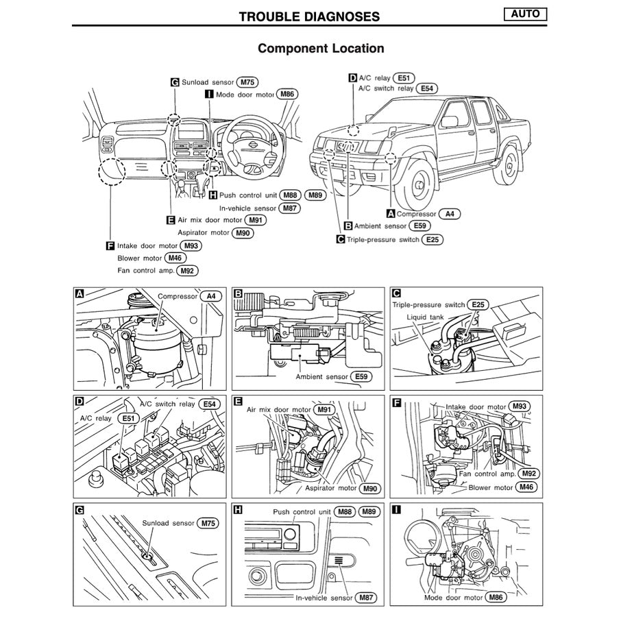 NISSAN NAVARA / FRONTIER D22 (1997-2004-2014) SERVICE WORKSHOP MANUAL - Image 6