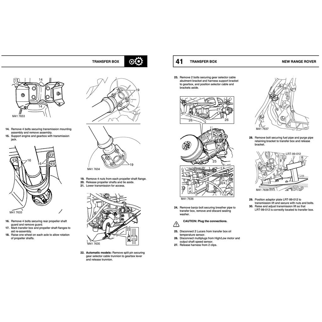 RANGE ROVER LP P38/A (1994-2002) SERVICE WORKSHOP MANUAL + ELECTRICAL TROUBLESHOOTING MANUAL - Image 8