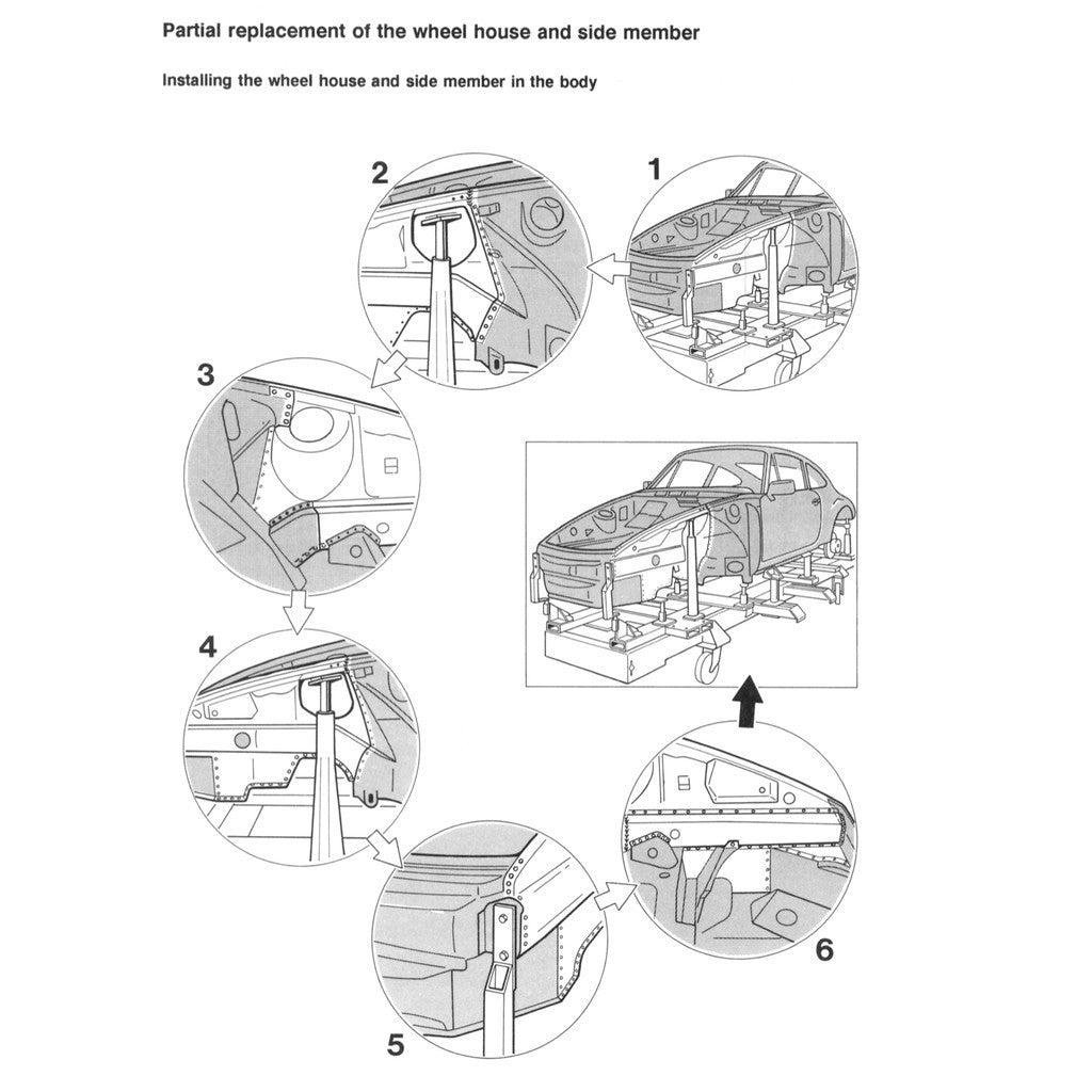 PORSCHE 911 964 CARRERA 2/4 (1989-1994) SERVICE WORKSHOP MANUAL + PARTS CATALOGUE - Image 6