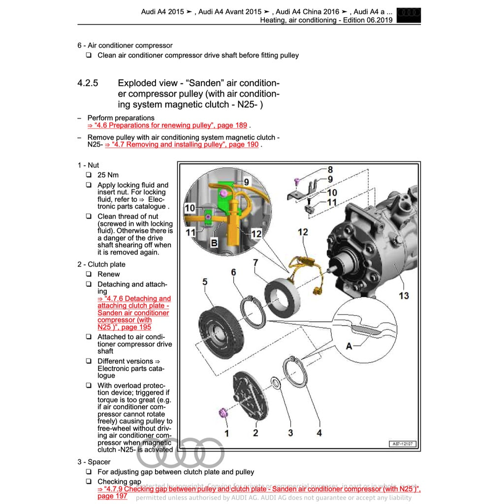 AUDI Q5 FY /80A (2018-2023) SERVICE WORKSHOP MANUAL - Image 6