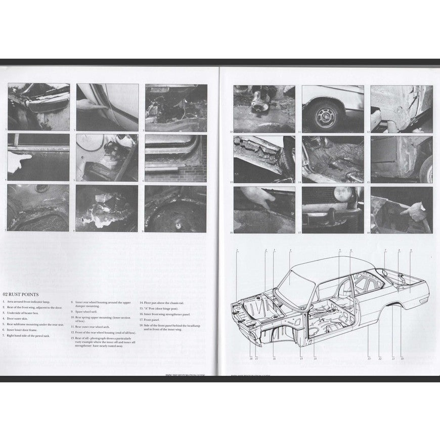 BMW '02 RESTORATION GUIDE, Mike Macartney, Brooklands 1998 - Image 9