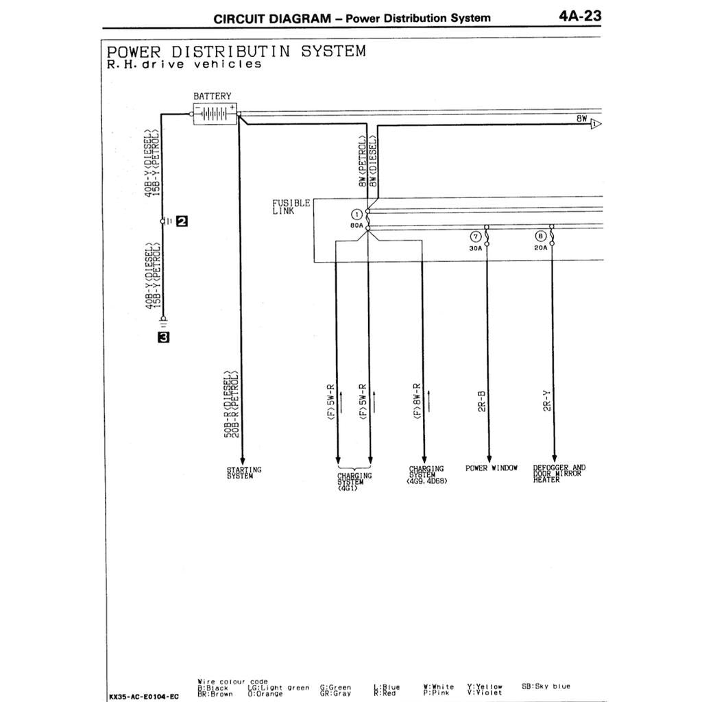 PROTON WIRA VDO / MMC (1993-2009) / MITSUBISHI COLT/LANCER (1992-1995) SERVICE WORKSHOP MANUAL - Image 6