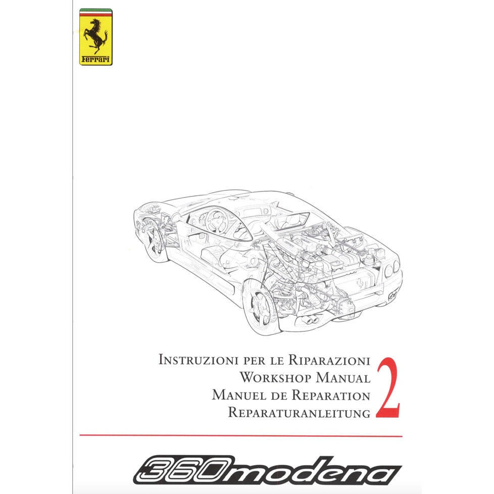 FERRARI 360 MODENA F131 (2000-2004) SERVICE WORKSHOP MANUAL - Image 8
