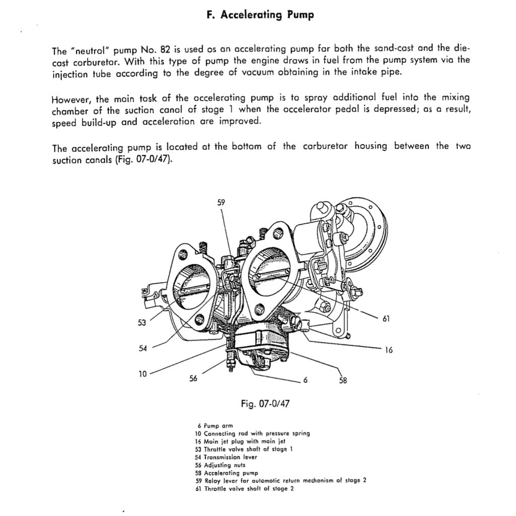 MERCEDES BENZ W120 W121 "PONTON" (1953-1963) SERVICE WORKSHOP MANUAL - Image 6