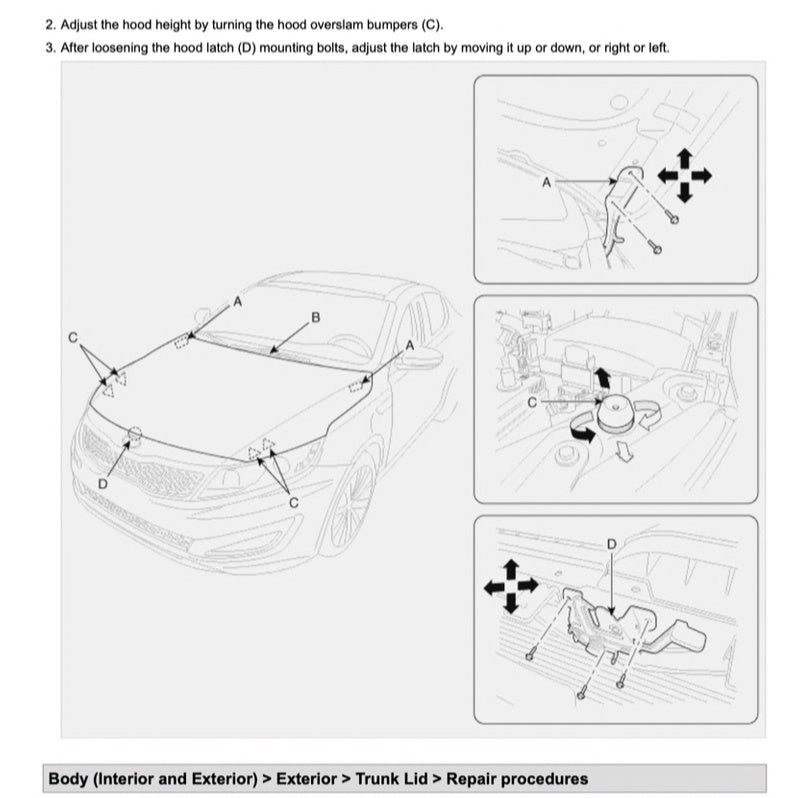 KIA OPTIMA K5 TF (2010-2015) SERVICE WORKSHOP MANUAL - Image 6