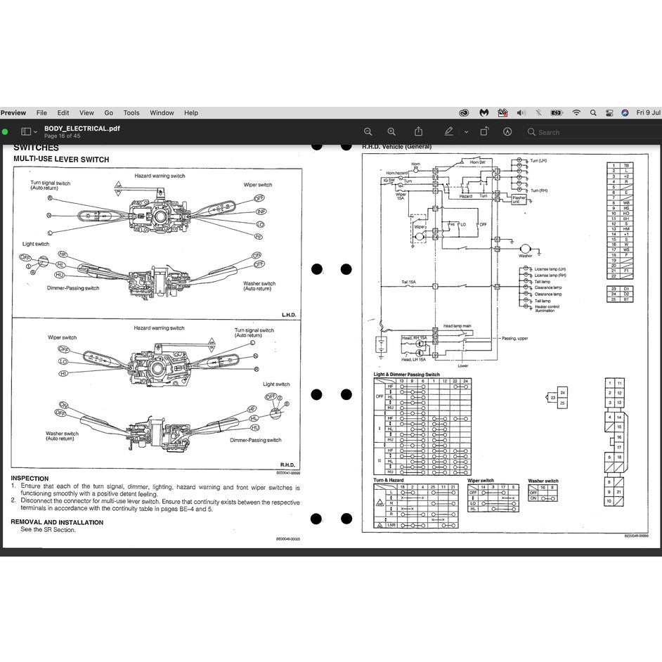 PERODUA KANCIL MKI (1990-2001) SERVICE WORKSHOP MANUAL - Image 6