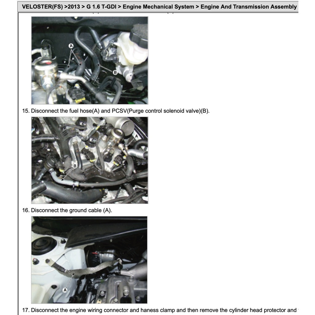 HYUNDAI VELOSTER FS (2011-2018) SERVICE WORKSHOP MANUAL - Image 4