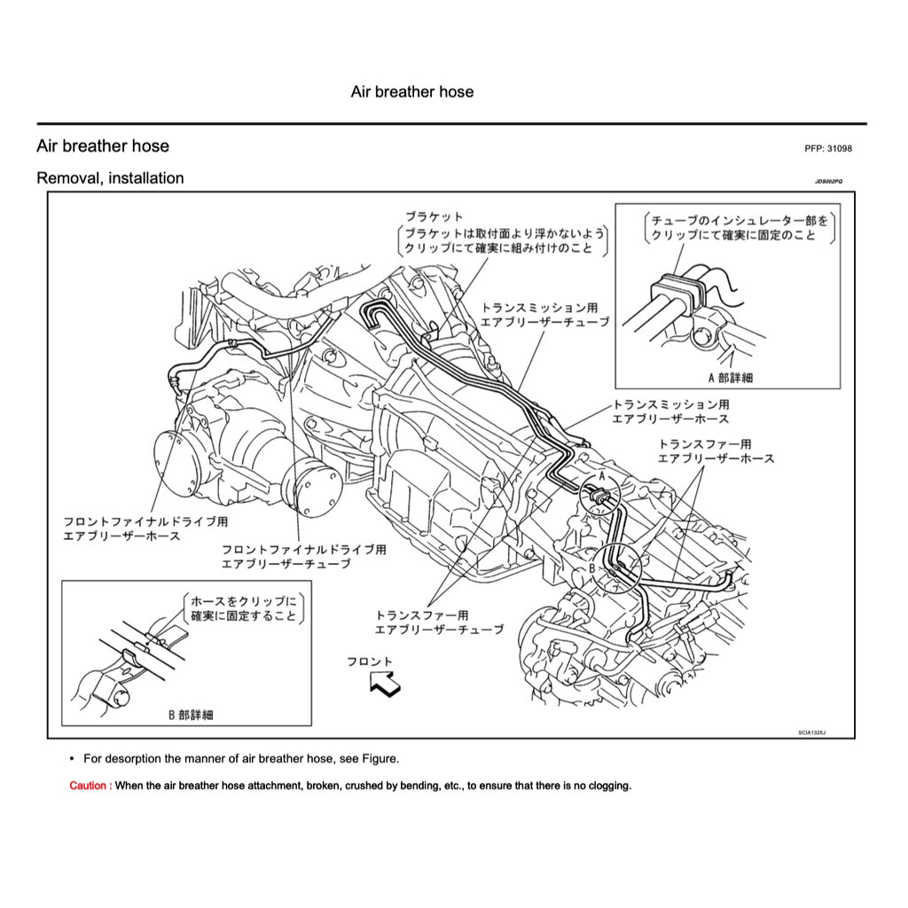 NISSAN ELGRAND E51 (2001-2010) SERVICE WORKSHOP MANUAL - Image 4