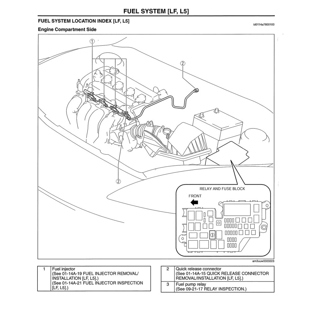 MAZDA 3 BL (2009-2013) SERVICE WORKSHOP MANUAL - Image 7