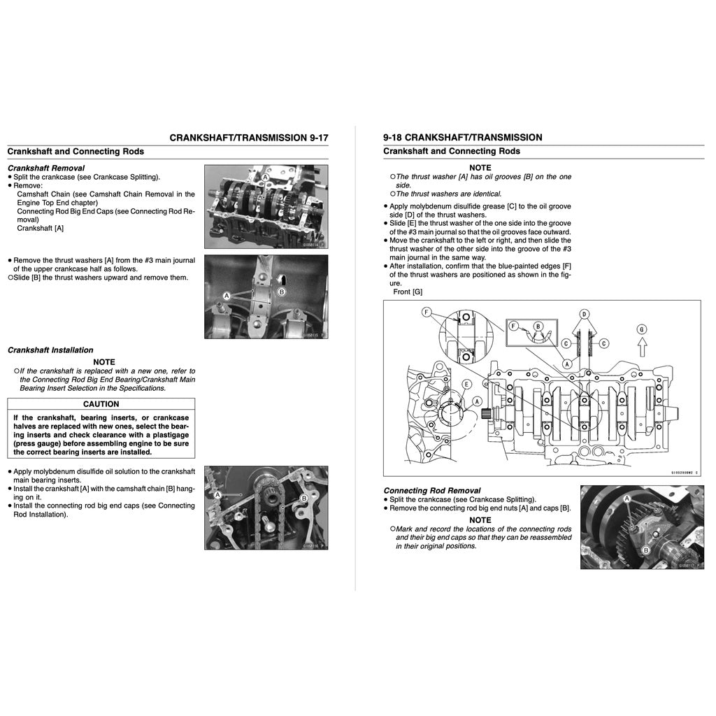 KAWASAKI ZX-6R (2009-2012) SERVICE WORKSHOP MANUAL + OWNER'S MANUAL - Image 8