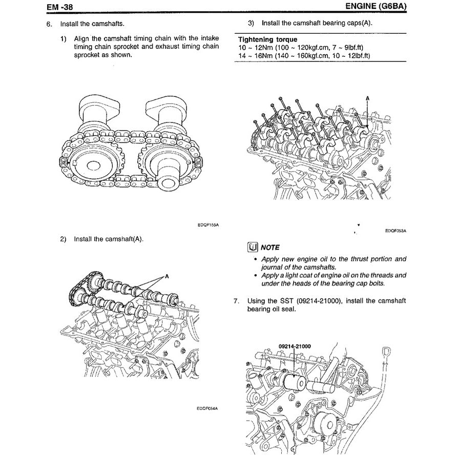 HYUNDAI TUCSON JM (2004-2009) SERVICE WORKSHOP MANUAL - Image 7