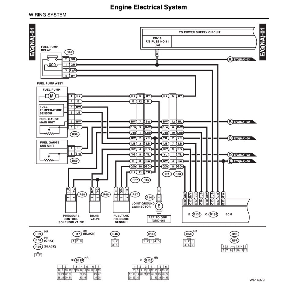 SUBARU FORESTER SG (2002-2008) SERVICE WORKSHOP MANUAL - Image 9