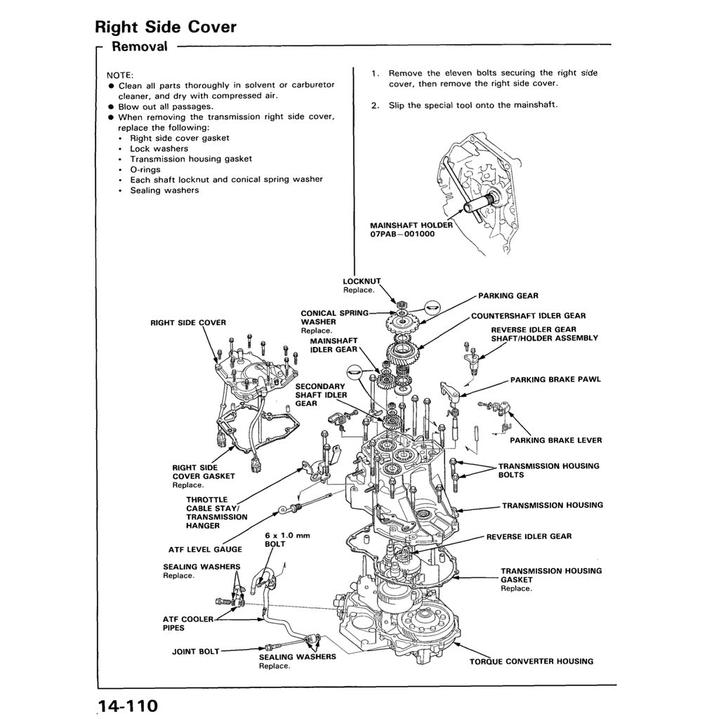 HONDA ACCORD 5 CD (1993-1997) SERVICE WORKSHOP MANUAL - Image 5
