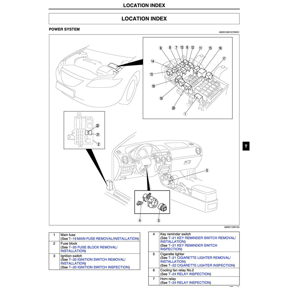 MAZDA 6 GG (2002-2007) SERVICE WORKSHOP MANUAL - Image 6