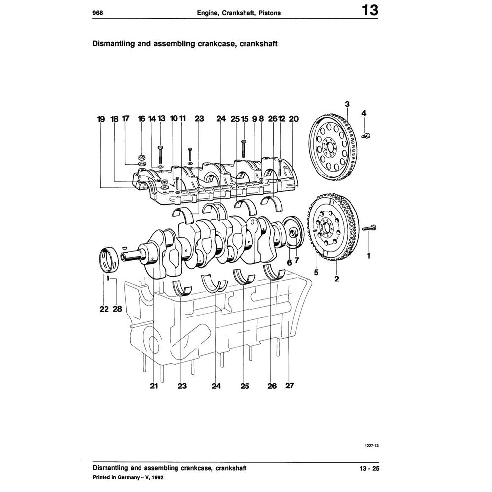 PORSCHE 968 (1991-1995) SERVICE WORKSHOP MANUAL - Image 5