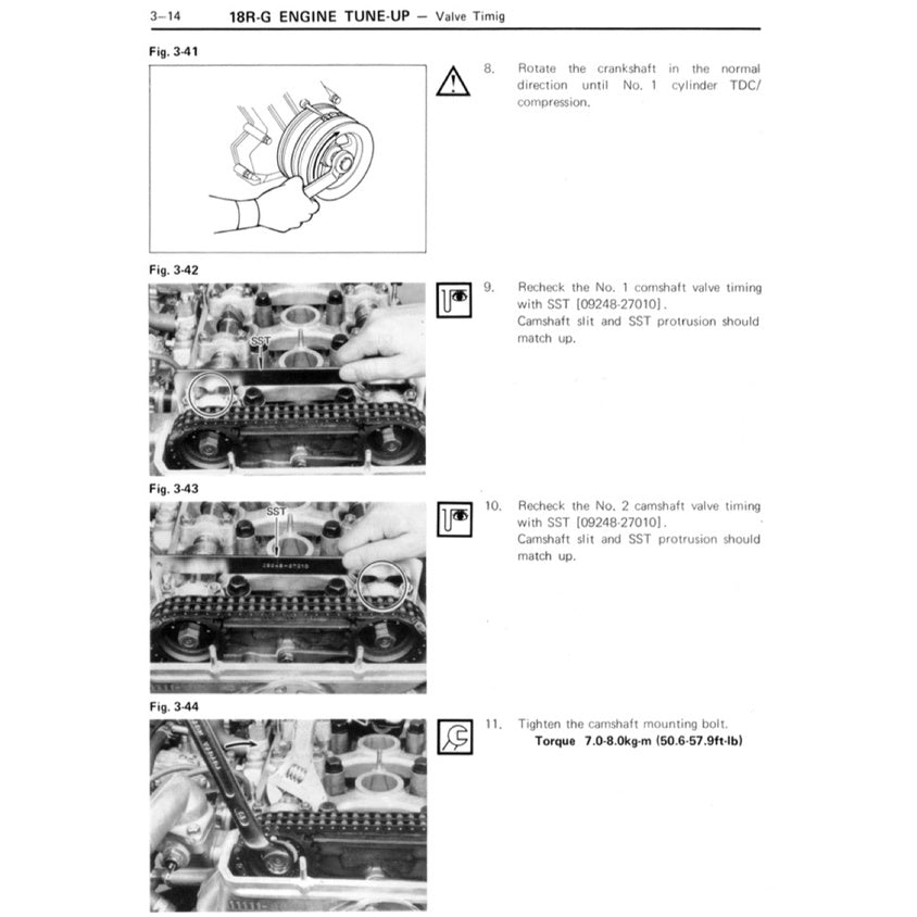 TOYOTA ENGINE 18R /18R-C/ 18R-G SERVICE WORKSHOP MANUAL - Image 6