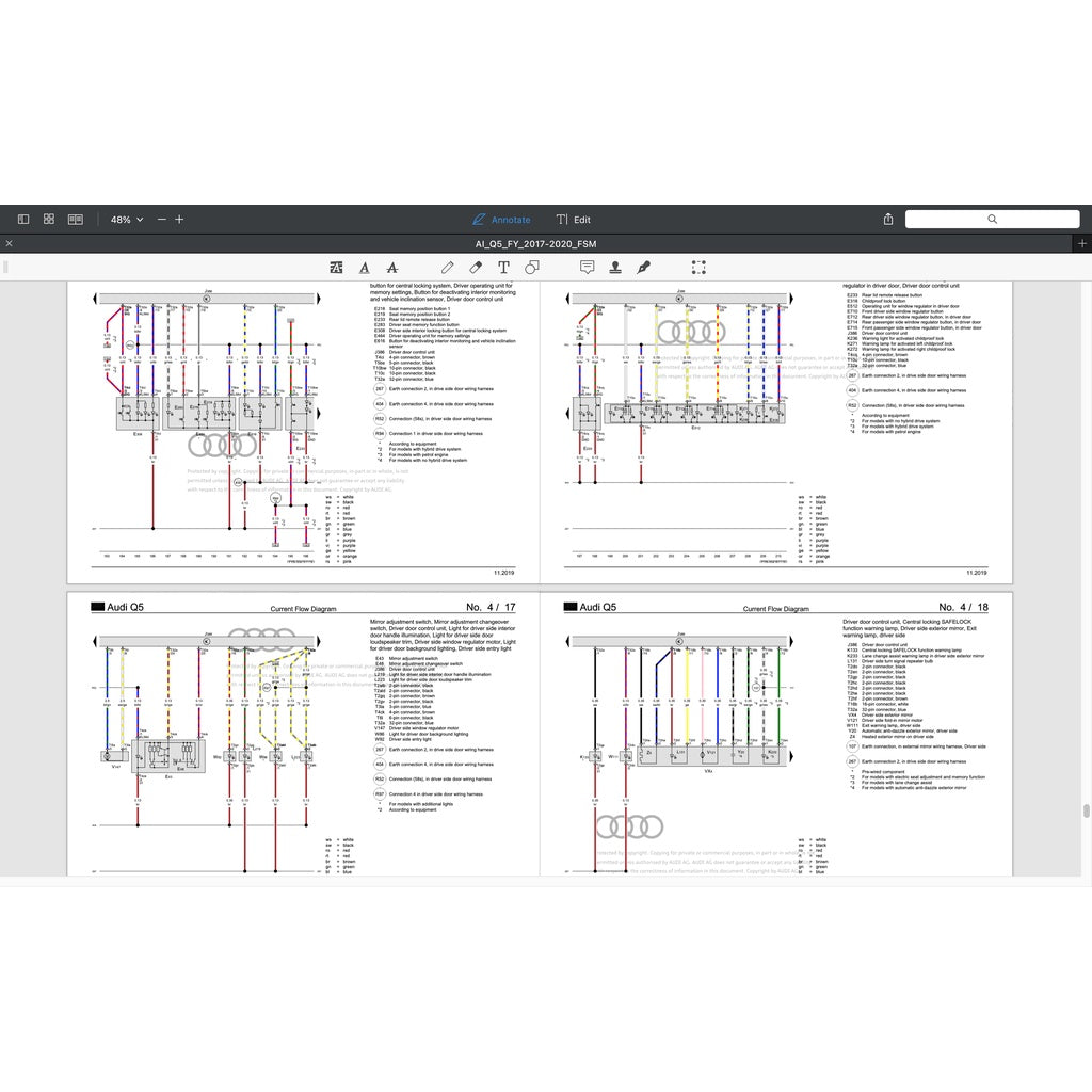AUDI Q5 FY /80A (2018-2023) SERVICE WORKSHOP MANUAL - Image 4
