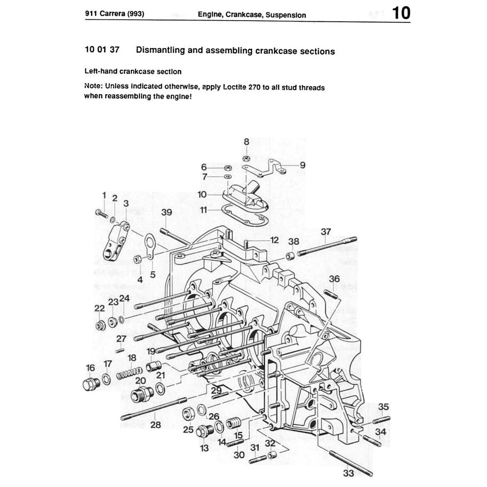 PORSCHE 911 993 (1994-1998) SERVICE WORKSHOP MANUAL + PARTS CATALOGUE - Image 5